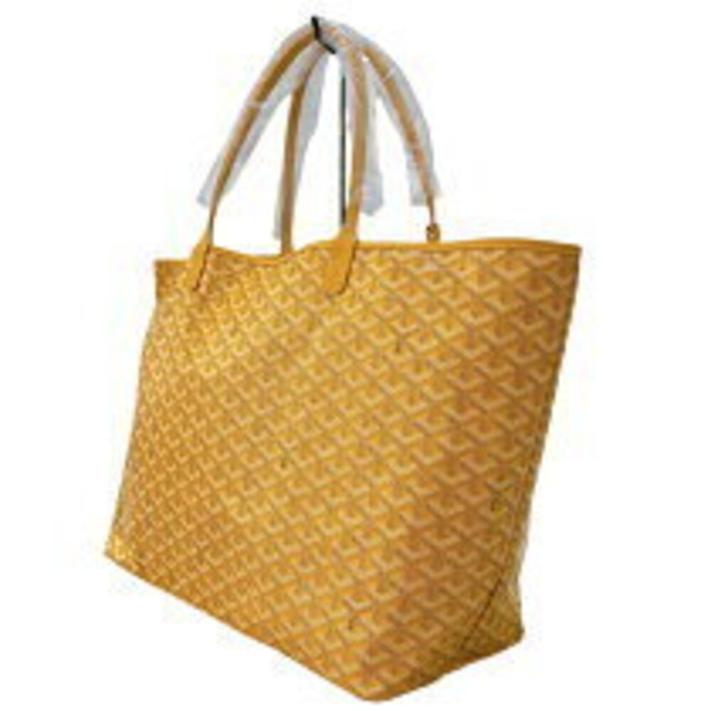 Goyard Louis Bag Yellow Saint Canvas ine Tote
